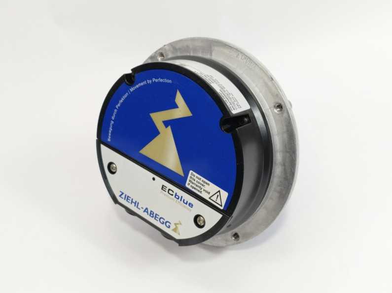 Ziehl-Abegg L-VR-A9327 Motor, MK090-6IN.05.R, 100-130Vac, 50/60Hz, 0.5kW, 5A