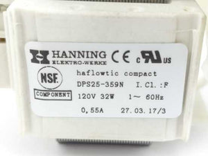 Hanning Elektro-Werke DPS 25-359N Haflowtic Pump, 120V, 32W, 1-60Hz, DPS25-359N