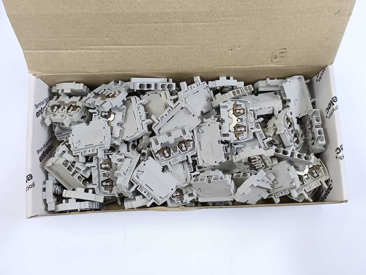 ABB 1SNA290201R1100 DR2.5/5.2L Spring Terminal Blocks, Batch of 89 pcs.