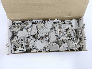 ABB 1SNA290201R1100 DR2.5/5.2L Spring Terminal Blocks, Batch of 89 pcs.