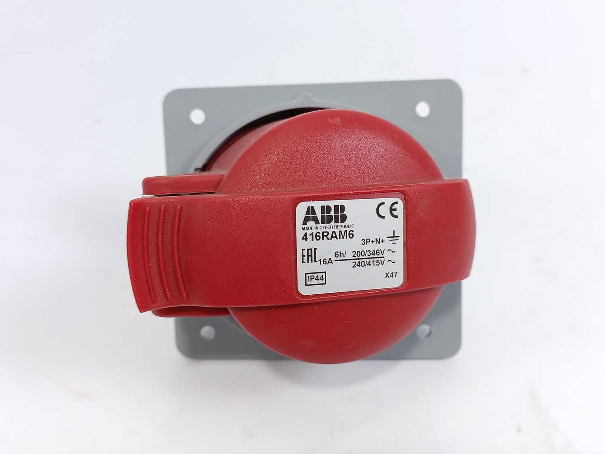 ABB 2CMA170021R1000 416RAM6 Industrial Panel-Mounted Socket Outlet