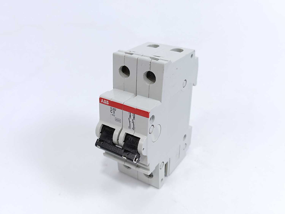 ABB S262 C25 Circuit Breaker, Batch of 5 pcs