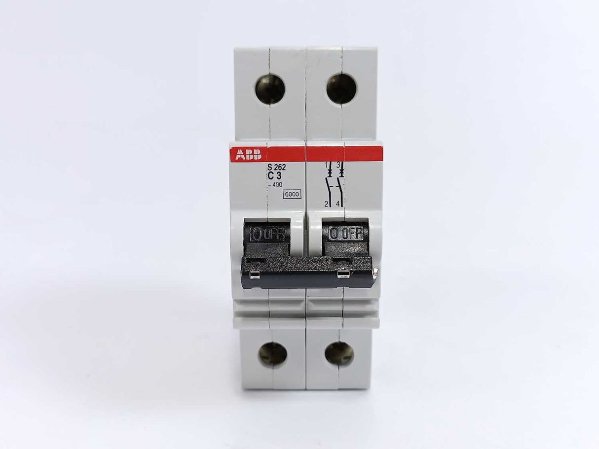 ABB S262 C25 Circuit Breaker, Batch of 5 pcs