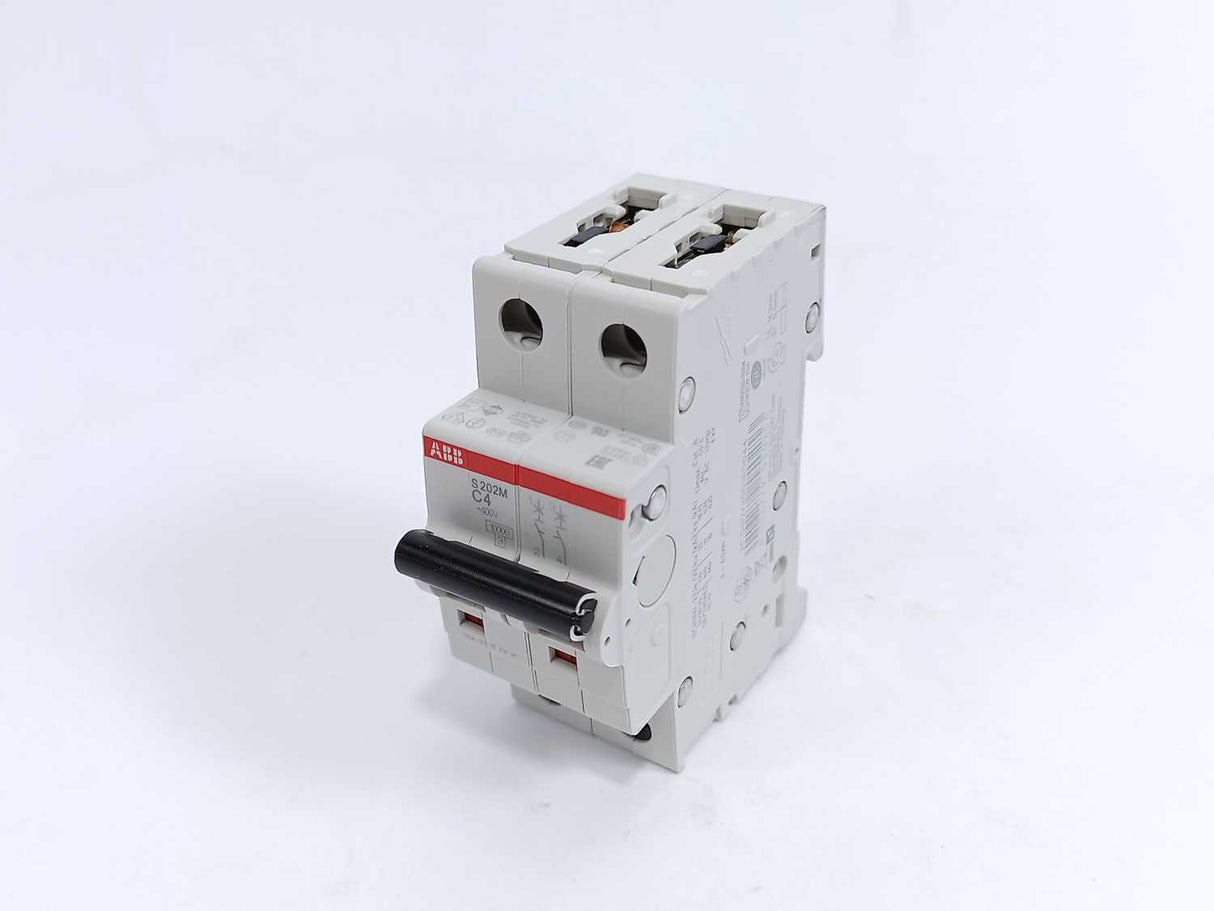 ABB 2CDS 272 001 R0044 S202M-C4 Miniature Circuit Breaker, Batch of 5 pcs.