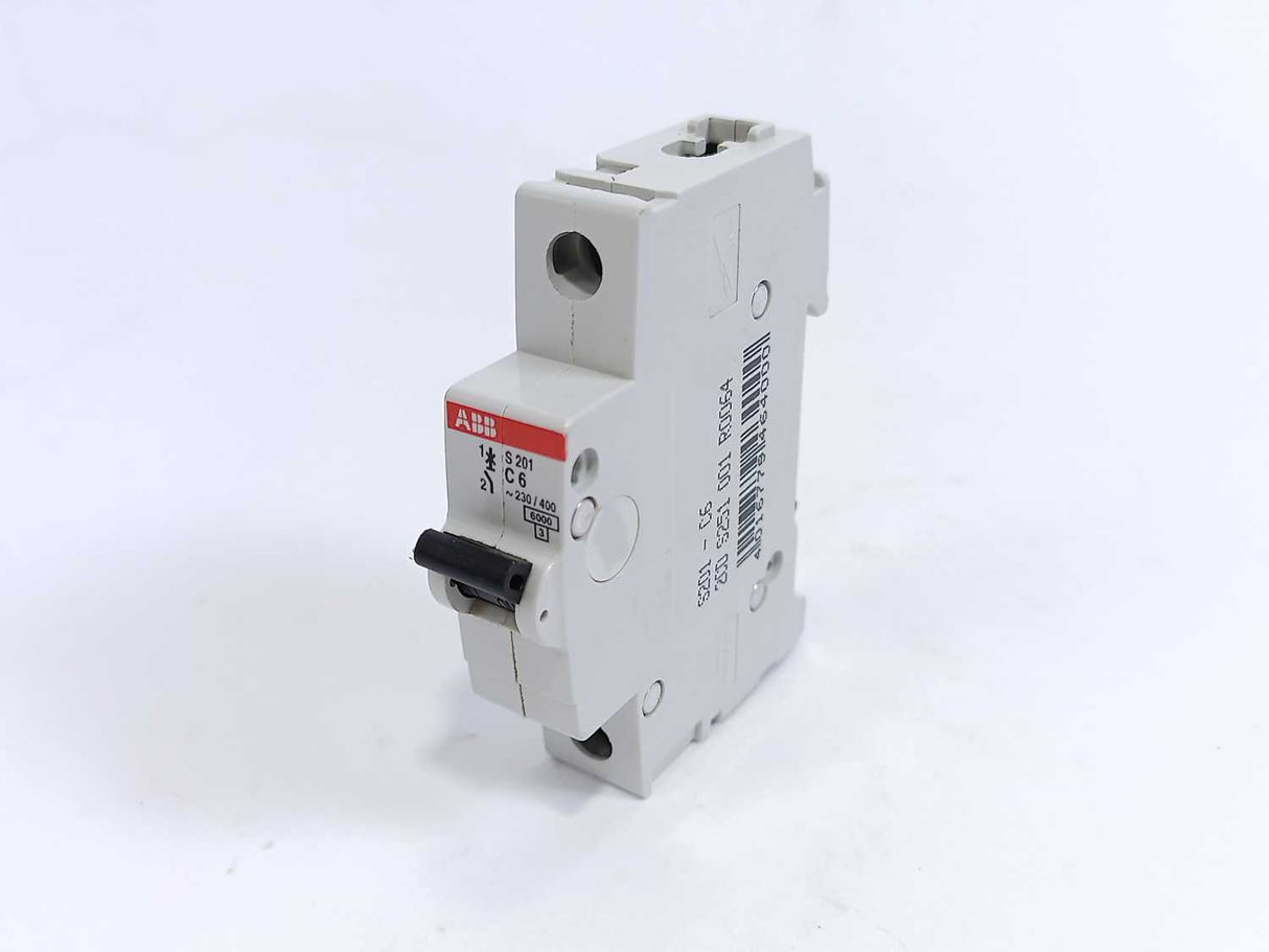 ABB 2CDS251001R0064 S201-C6 Miniature Circuit Breaker, Batch of 10 pcs.