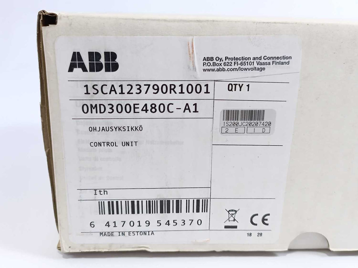 ABB 1SCA123790R1001 OMD300E480C-A1 Control Unit