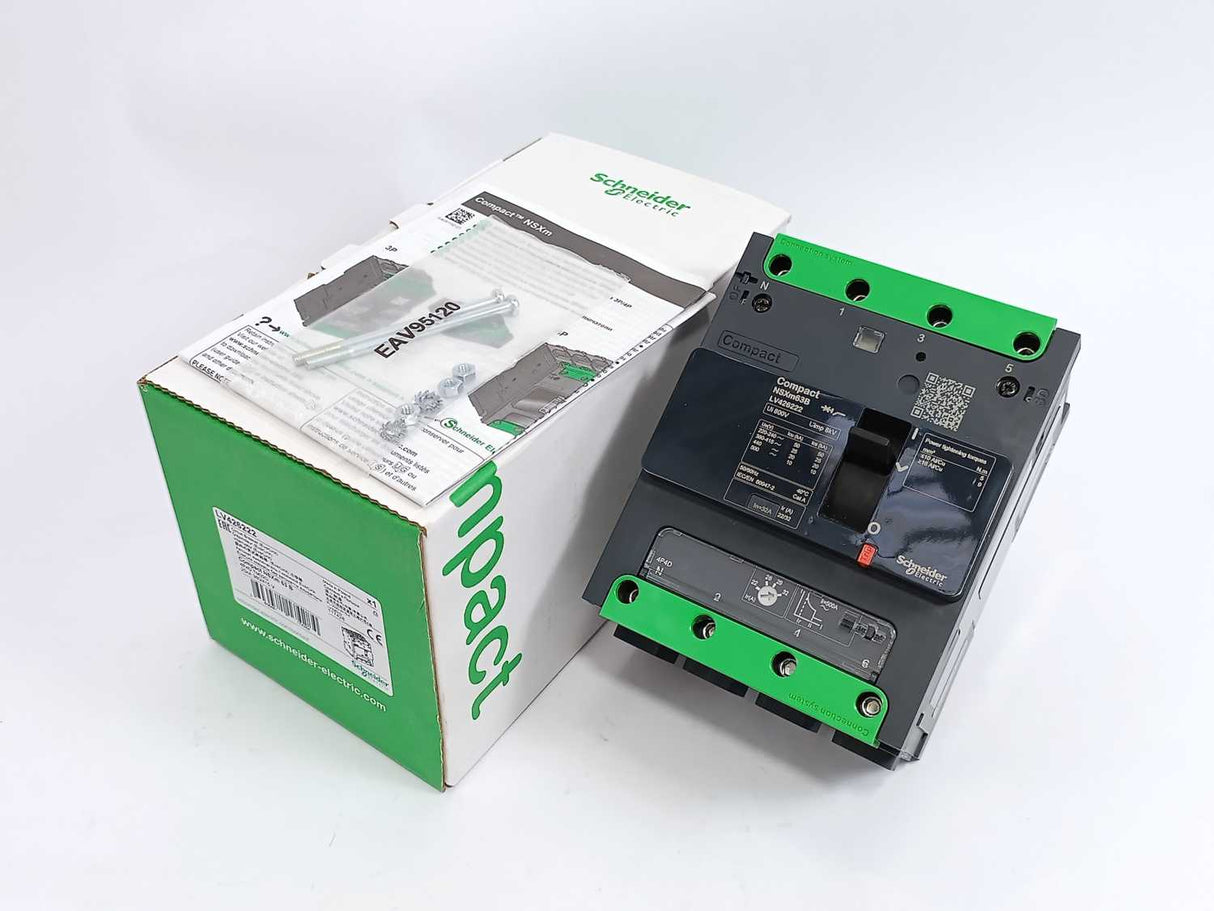Schneider Electric LV426222 Compact NSXm 63 B Circuit Breaker 25kA 380/415V