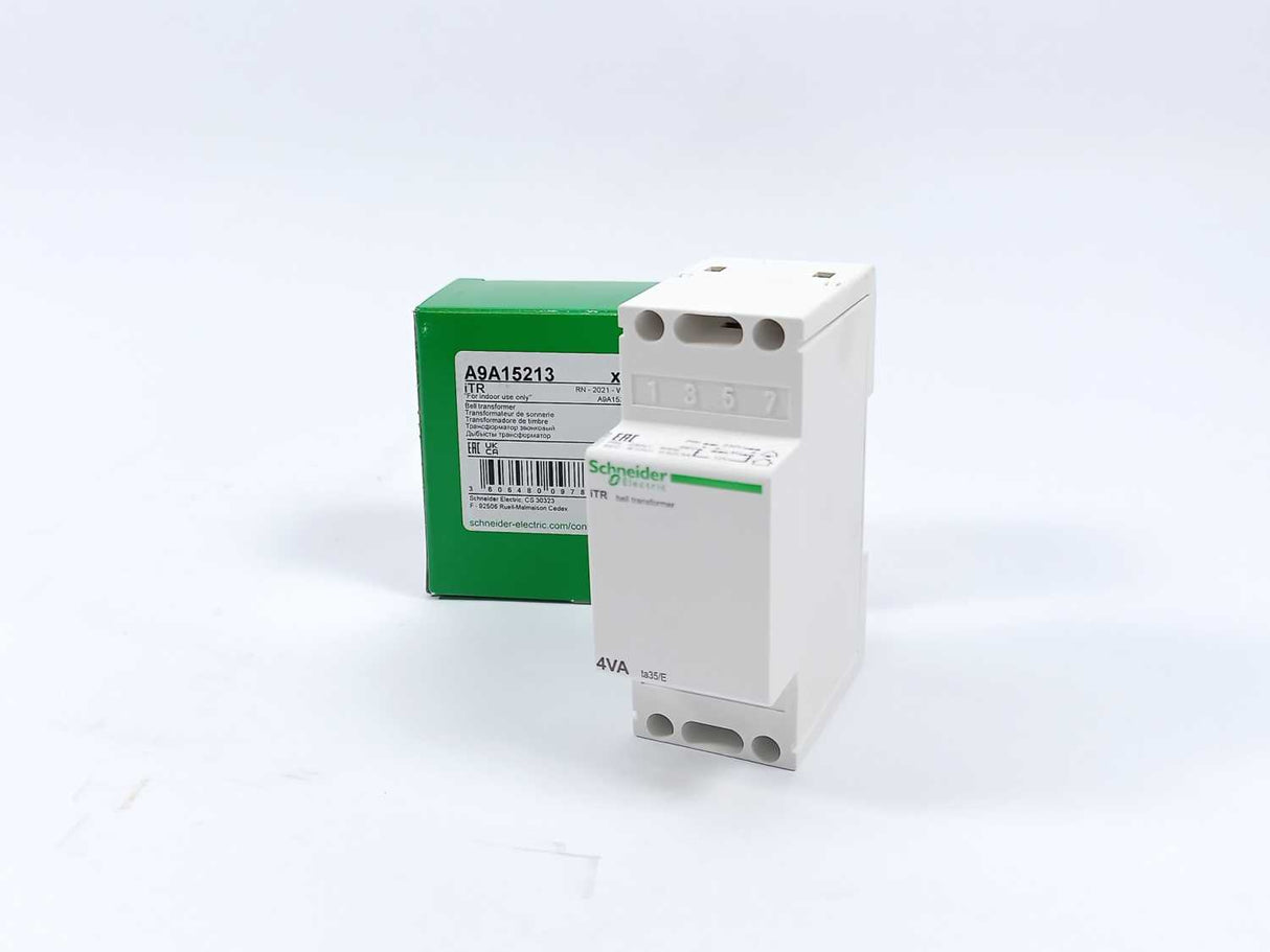 Schneider Electric A9A15213 Acti9 Bell Transformer iTR 4VA 8-12V~