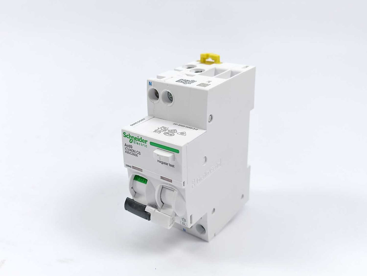 Schneider Electric A9DC3606 Acti9 Residual Current Breaker 1P+N