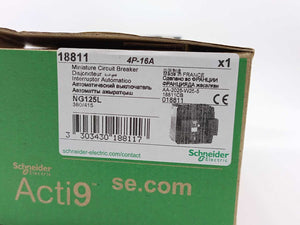 Schneider Electric 18811 NG125 Miniature Circuit Breaker
