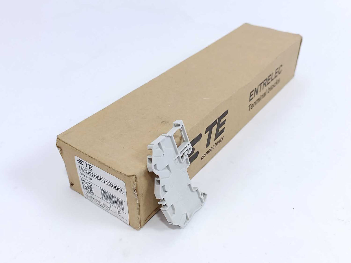 TE Connectivity 1SNK705011R0000 DIN Rail Terminal Blocks 40 Pcs.