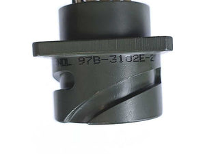 Amphenol 97B-3102E-20-29S-622 1413 Connector, not used just soldered