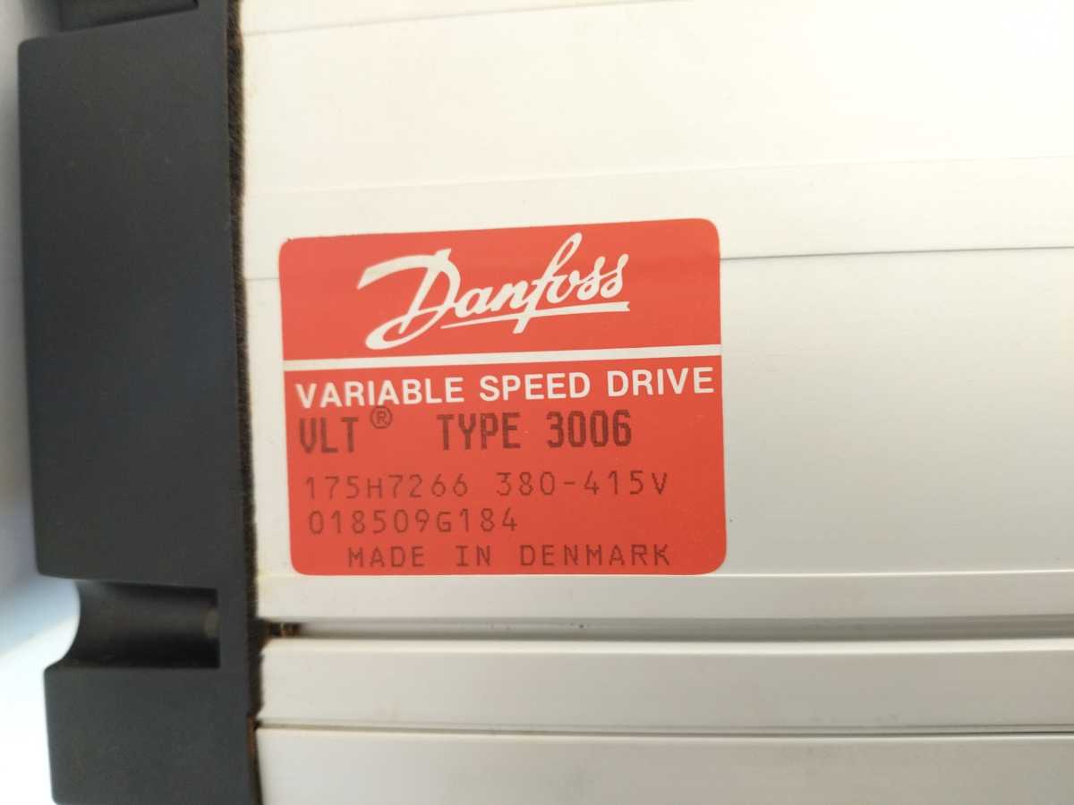Danfoss 175H7266 VLT 3006 Variable Speed Drive 380-415V