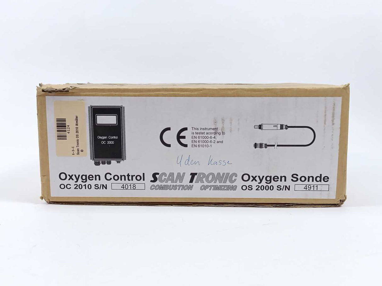Scan Tronic                  Oxygen Control OC2010, OS2000 With -Measuring Probe
