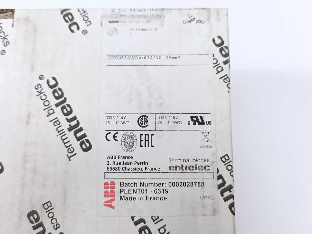 ABB 1SNK706411R0000 ZK2.5-SF-R1