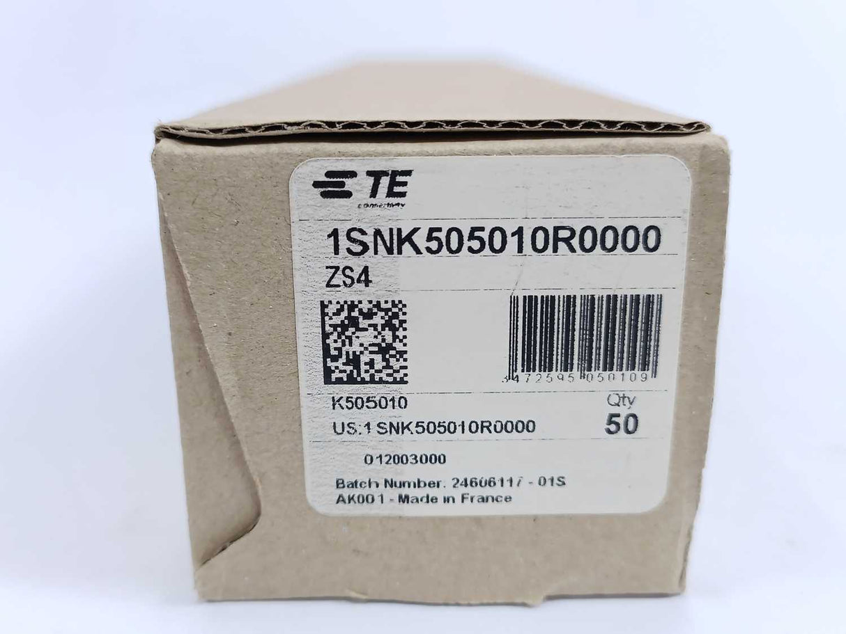 TE Connectivity 1SNK505010R0000 ZS4 Screw Clamp Terminal Block