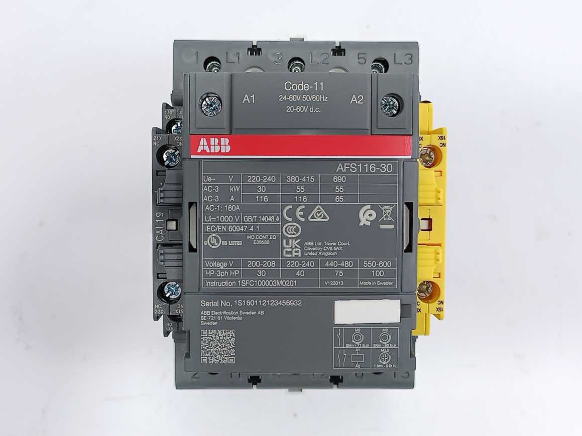ABB 1SFL427081R1112 Contactor AFS116-30-12-11