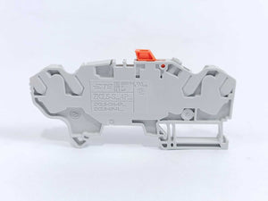 TE Connectivity 1SNK705312R0000 Terminal Block With 1 Test Socket ZK2.5-S-4P