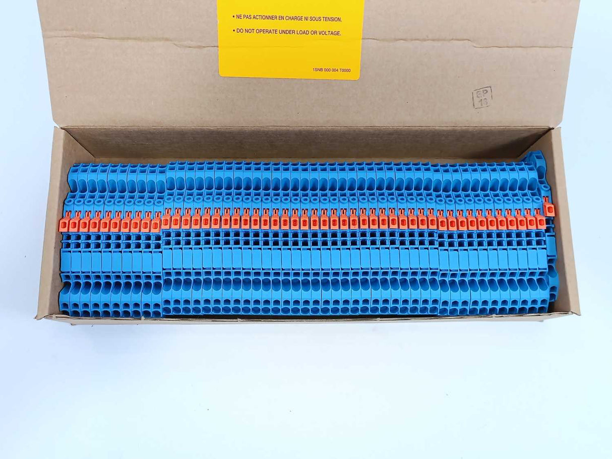 TE Connectivity 1SNK705321R0000 Terminal Block  ZK2.5-S-4P-BL 50 Pcs.