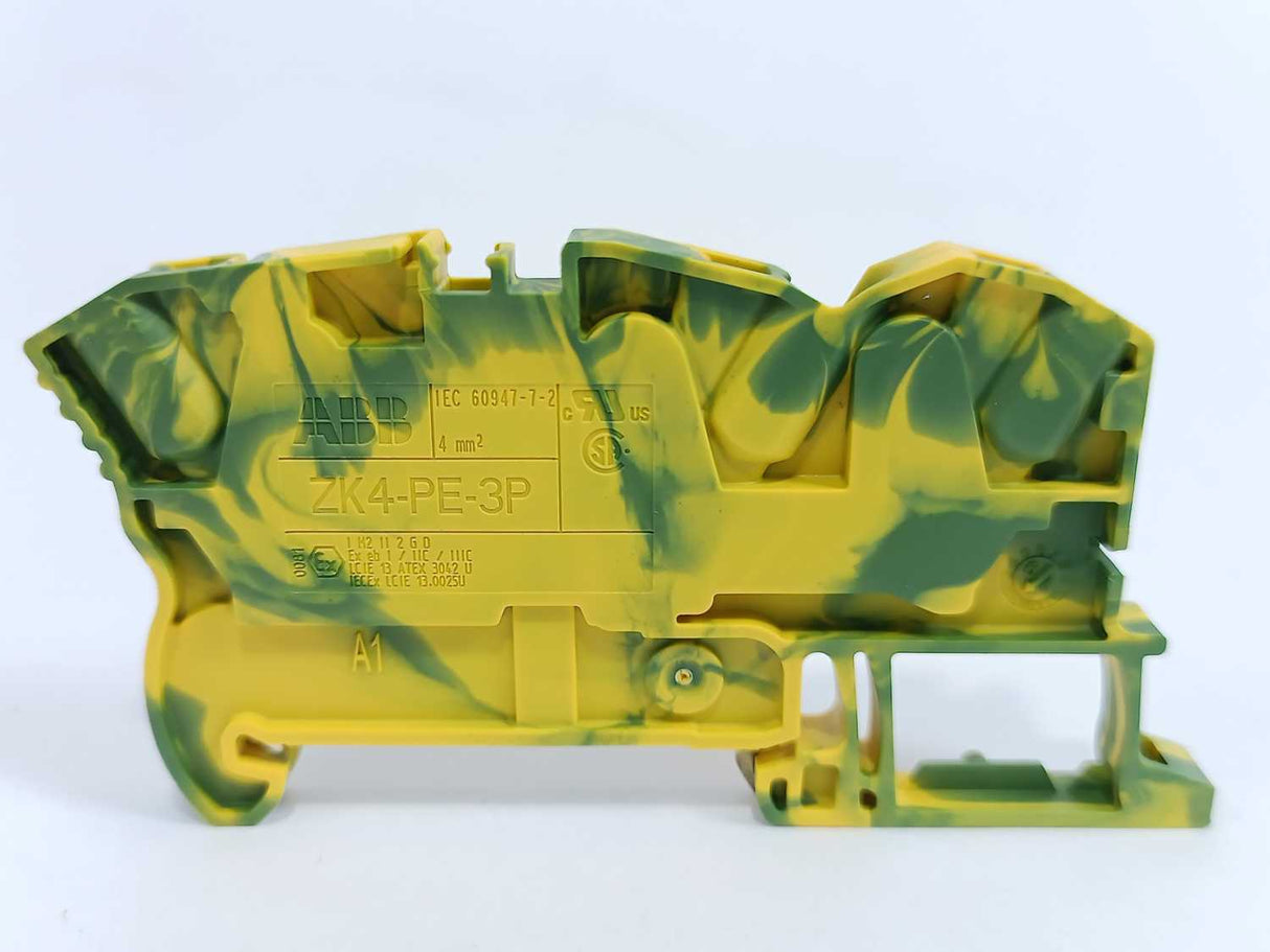 ABB 1SNK706151R0000 ZK4-PE-3P PI-Spring clamp Terminal Block 20 Pcs.