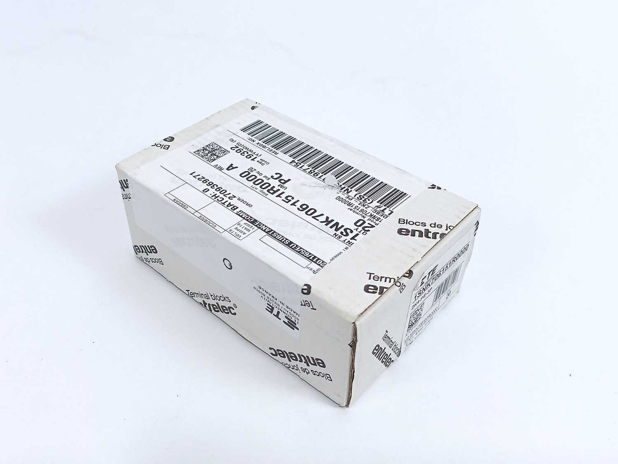 ABB 1SNK706151R0000 ZK4-PE-3P PI-Spring clamp Terminal Block 20 Pcs.