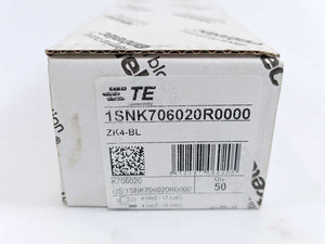 TE Connectivity 1SNK706020R0000 ZK4-BL PI-Spring clamp Terminal Block