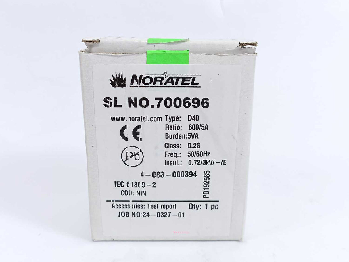 Noratel 4-083-000394 D40 CT Current Transformer