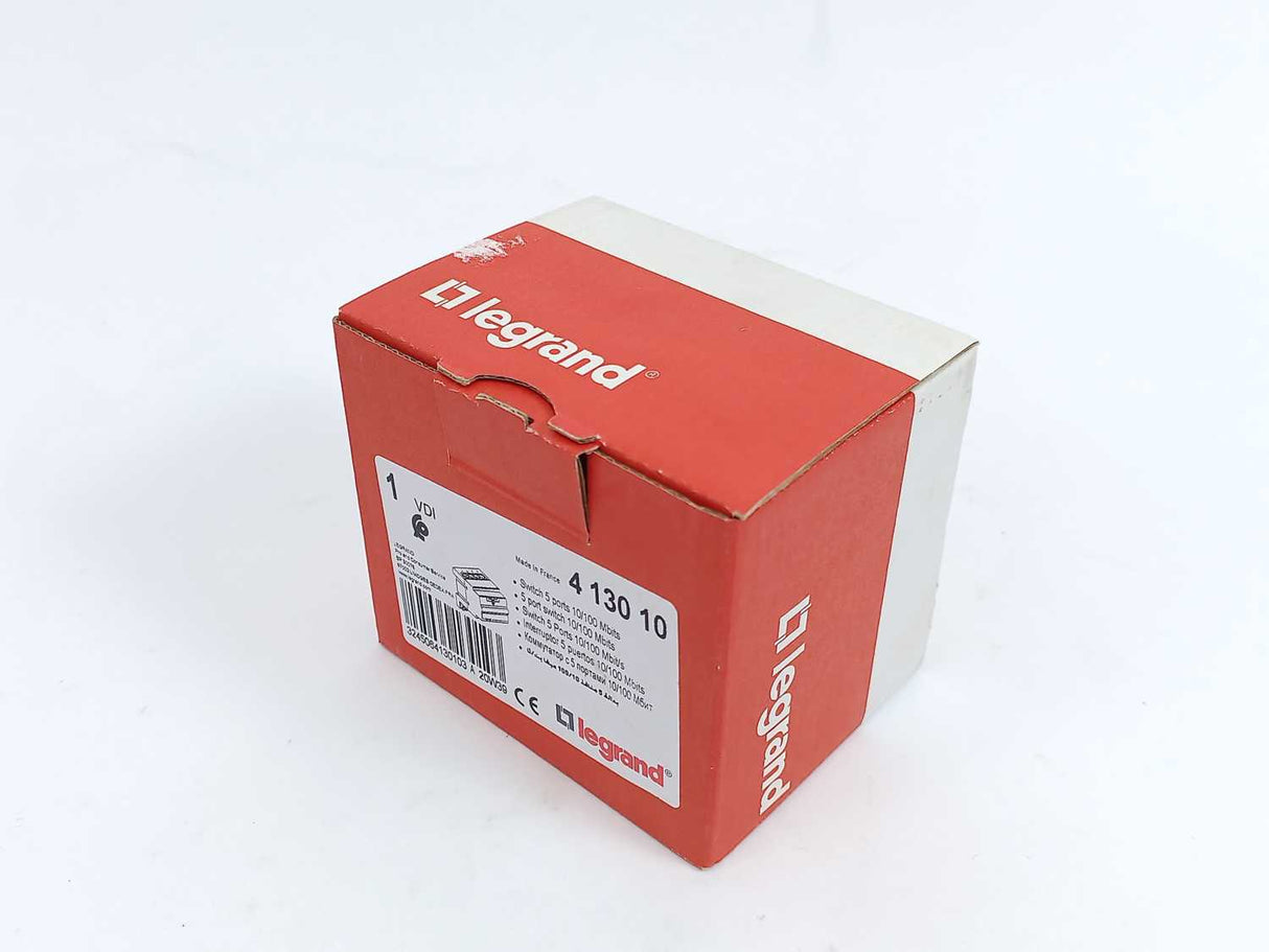 Legrand 413010 Switch 5 Ports Fast Ethernet 100 MBits/s