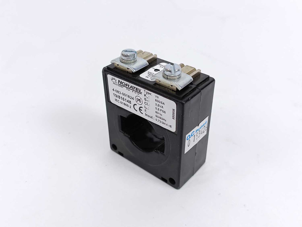 Noratel 4-083-001824 V3 Current Transformer 600/5A