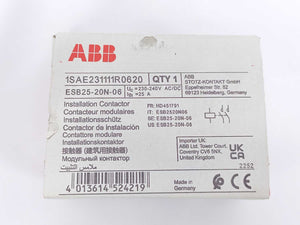 ABB 1SAE23111R0620 ESB25-20N-06 Installation Contactor