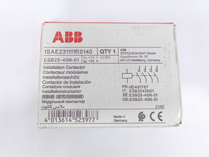 ABB 1SAE231111R0140 ESB25-40N-01 Installation Contactor