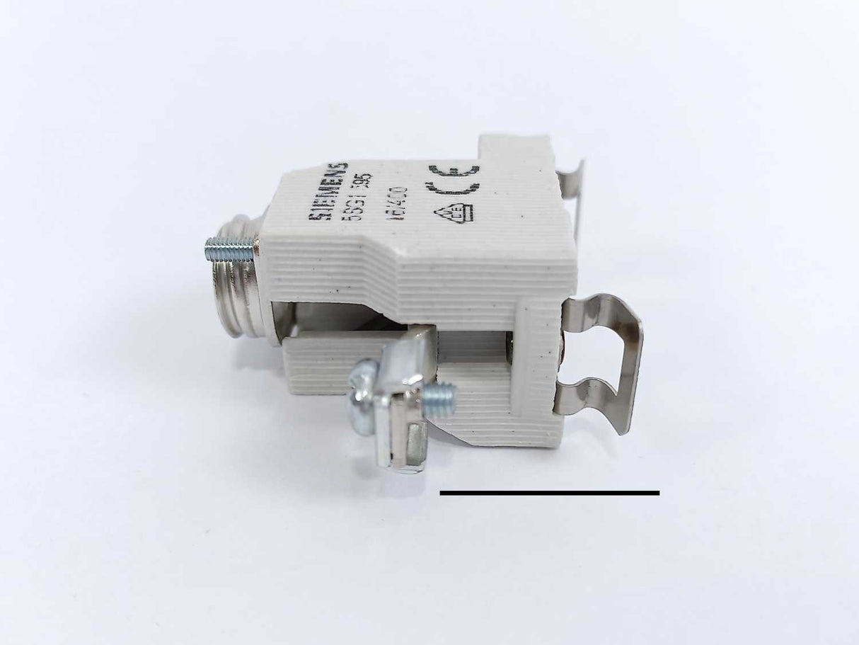 Siemens 5SG1 595 Single-Pole NEOZED Fuse Base, Batch of 7 pcs