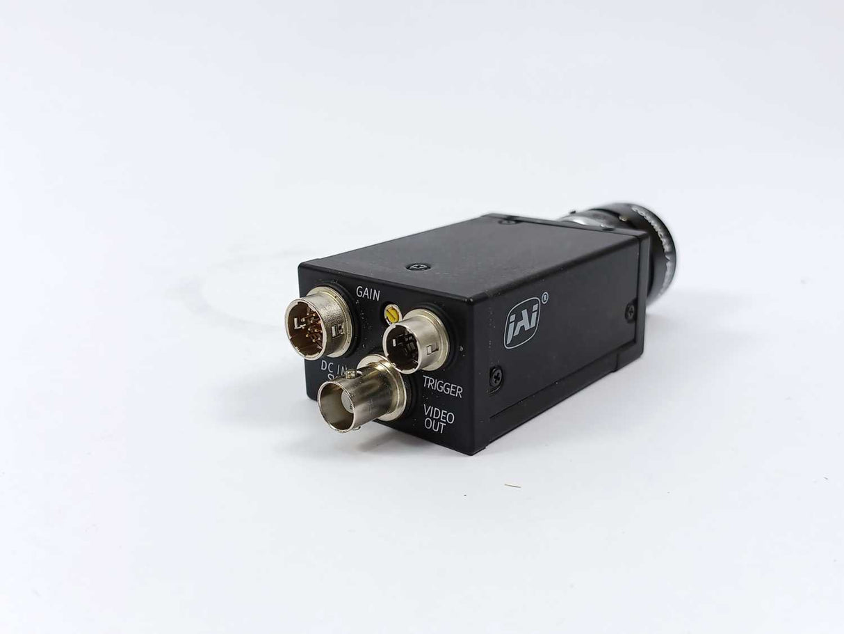 IAI CV-A1 Industrial Camera 12V 1A w/ PENTAX 12mm TV Lens 1:1.4