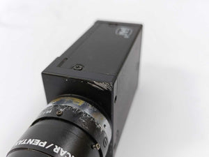 IAI CV-A1 Industrial Camera 12V 1A w/ PENTAX 12mm TV Lens 1:1.4