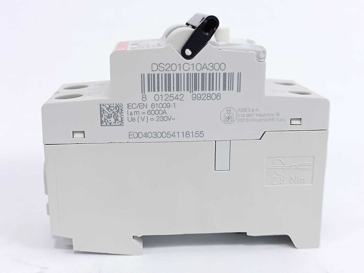 ABB 2CSR255140R3104 DS201C10A300 RCBO Residual Current Circuit Breaker
