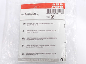 ABB 1SDA038320R1 SACE YU Delay Electronic Time Delay