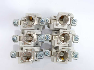 Siemens 5SG1 595 553 Single-Pole NEOZED Fuse Base. Batch of 6 pcs.