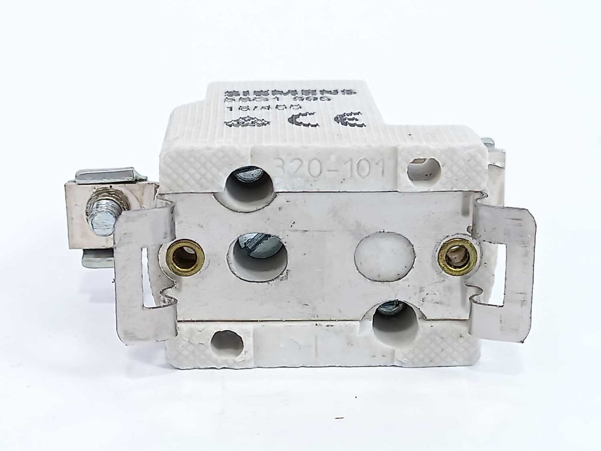 Siemens 5SG1 595 553 Single-Pole NEOZED Fuse Base. Batch of 6 pcs.