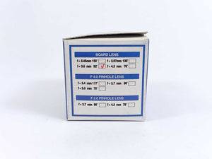 KT&C 991206198 Super Vision Mini CCD Camera 3.6mm 92°
