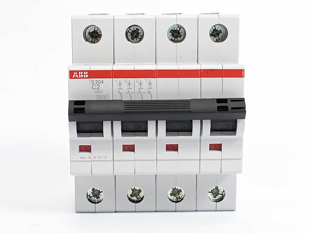 ABB 2CDS254001R0024 S204-C2 Miniature Circuit Breaker