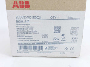 ABB 2CDS254001R0024 S204-C2 Miniature Circuit Breaker
