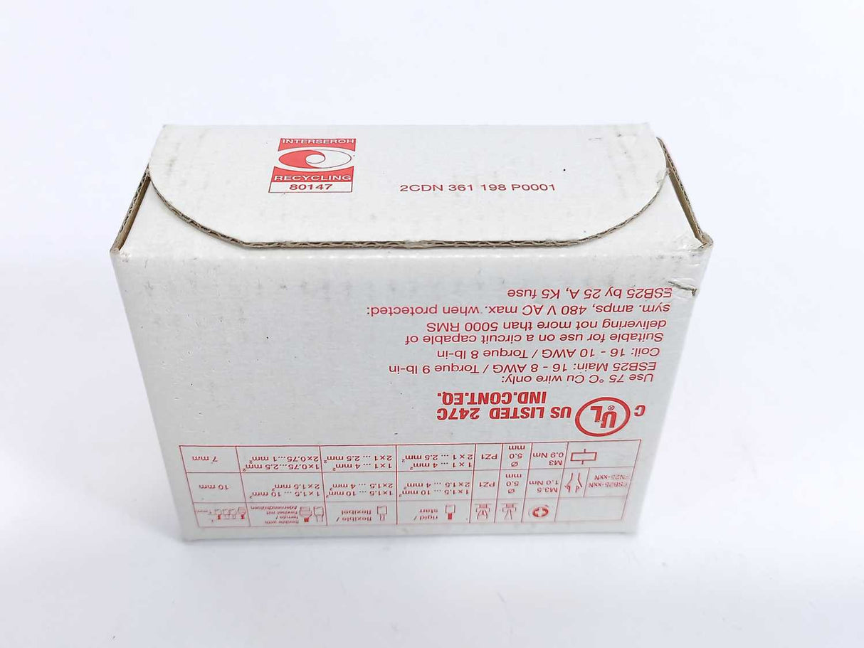 ABB 1SAE231111R0622 ESB25-22N-06 Installation Contactor