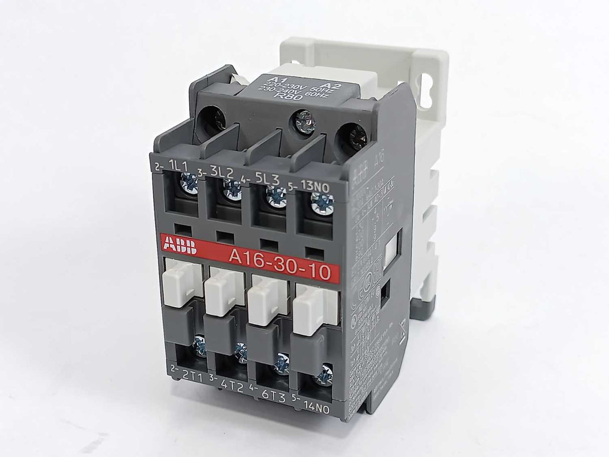 ABB 1SBL181001R8010 A16-30-10 Contactor, 17 A, DIN Rail, 690 VAC