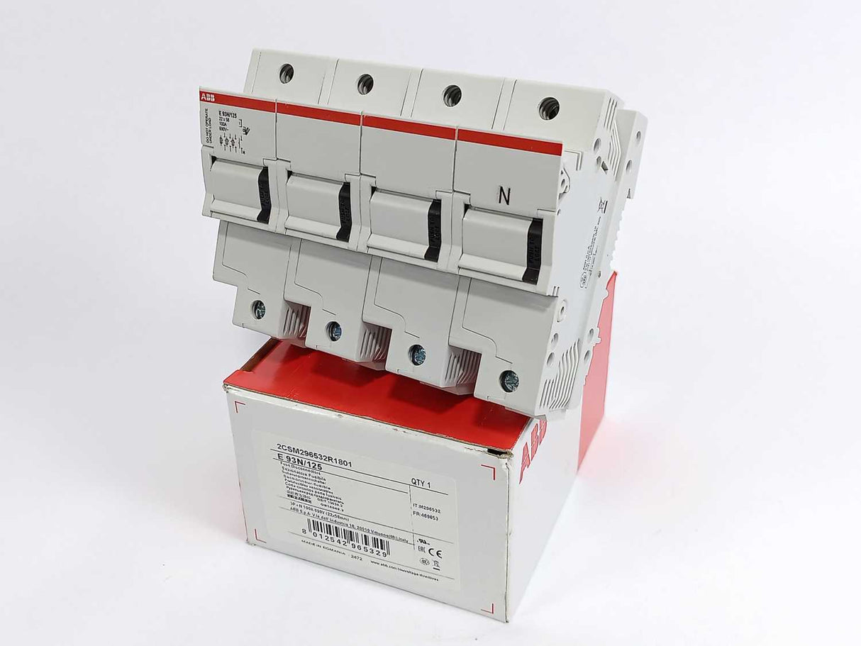 ABB 2CSM296532R1801 E 93N/125 Fuse Disconnector