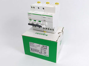 Schneider Electric A9DC3720 Residual Current Breaker w/ Overcurrent Protection