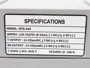 LIBRATHERM HTX-440 Temperature and Humidity Transmitter