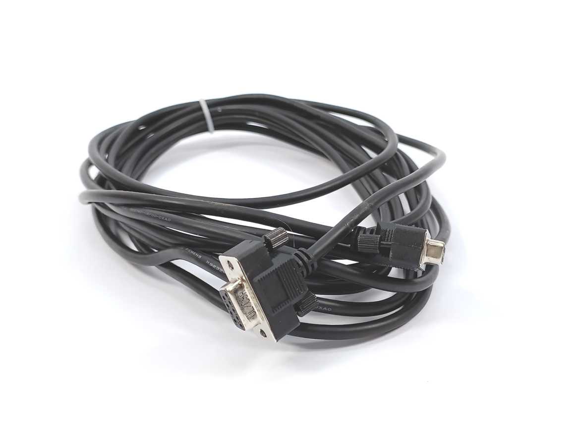Siemens 6ES7901-1BF00-0XA0 RS-232 Cable