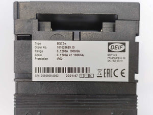 Deif BQ72-x Bi-Metalic Ampermeter 0-1200A 1000/5A