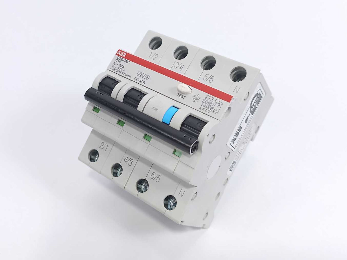 ABB 2CSR256440R3104 DS203NC C10 APR300 Residual Current Circuit Breaker RCBO