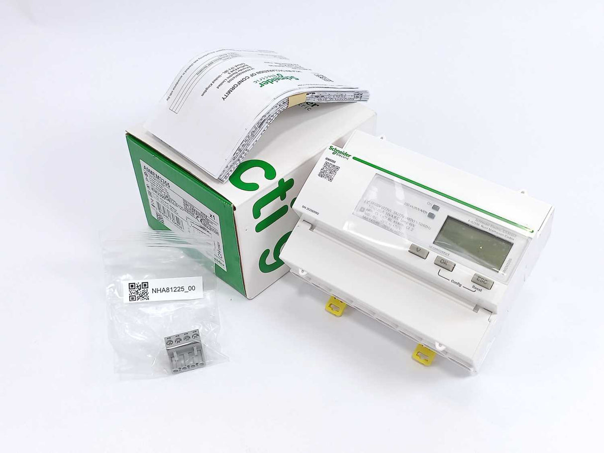 Schneider Electric A9MEM3355 iEM3355 energy meter - 125 A - Modbus